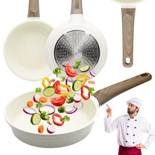 PATELNIA MARMURKOWA 24cm GŁĘBOKA 5536