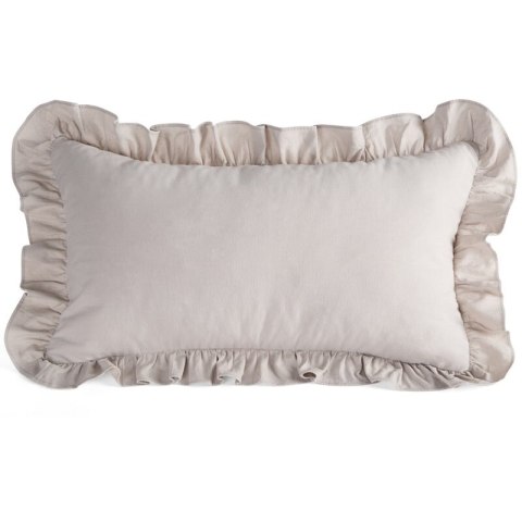 POSZEWKA FALBANKA 30 X 50 CM BEŻOWY