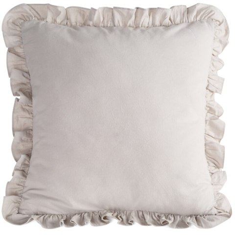 POSZEWKA FALBANKA 45 X 45 CM BEŻOWY