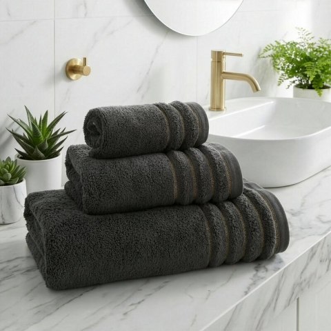 RĘCZNIK NADINE (04) 70 X 140 CM STALOWY