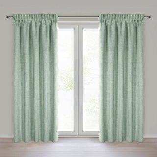 ZASŁONA GOTOWA JULA2 NA TAŚMIE 140 X 270 CM CIEMNOZIELONY