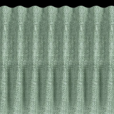 ZASŁONA GOTOWA JULA2 NA TAŚMIE 140 X 270 CM CIEMNOZIELONY