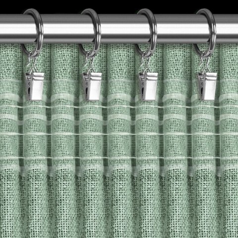 ZASŁONA GOTOWA JULA2 NA TAŚMIE 140 X 270 CM CIEMNOZIELONY