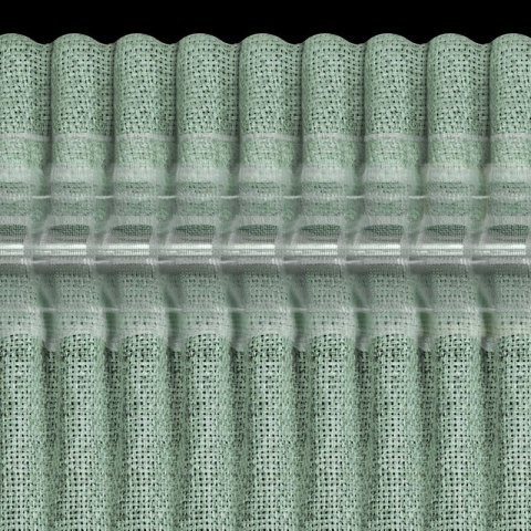 ZASŁONA GOTOWA JULA2 NA TAŚMIE 140 X 270 CM CIEMNOZIELONY