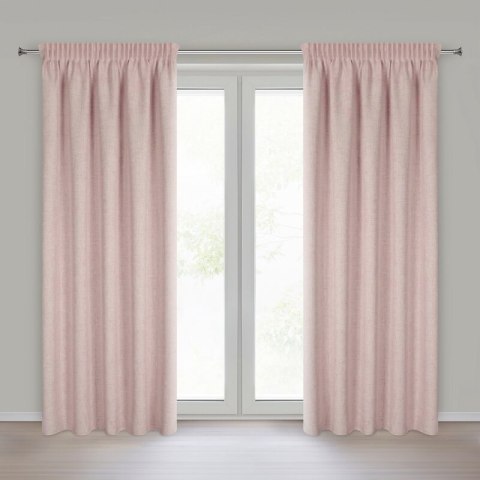 ZASŁONA GOTOWA JULA2 NA TAŚMIE 140 X 270 CM PUDROWY