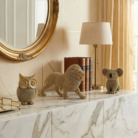 FIGURKA DEKORACYJNA ELDO 23 X 6 X 12 CM ZŁOTY