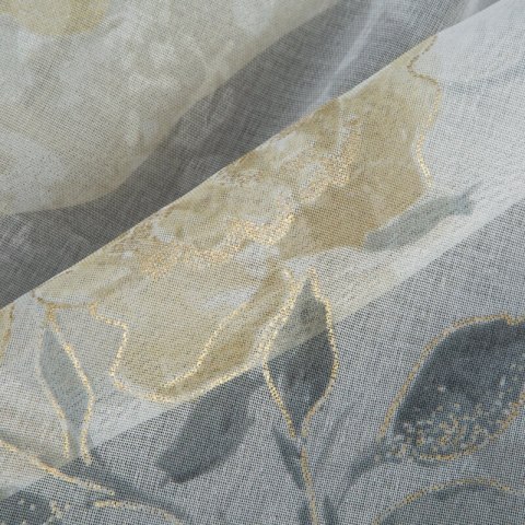 FIRANA GOTOWA INARI 140 X 250 CM SREBRNY