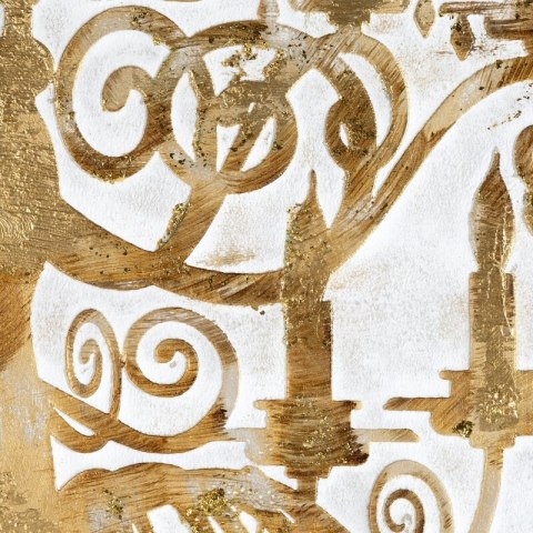 OBRAZ 696 82 X 122 CM KREMOWY