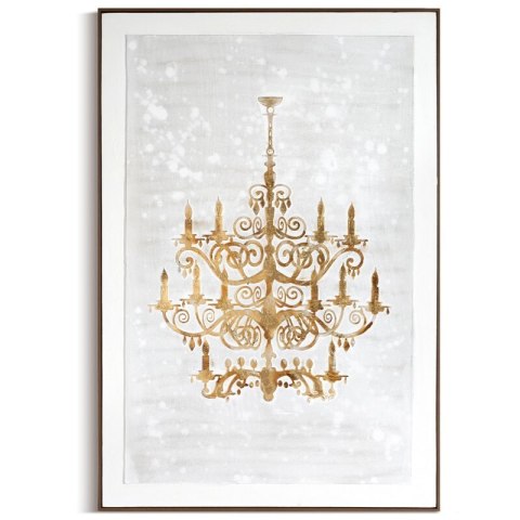 OBRAZ 696 82 X 122 CM KREMOWY