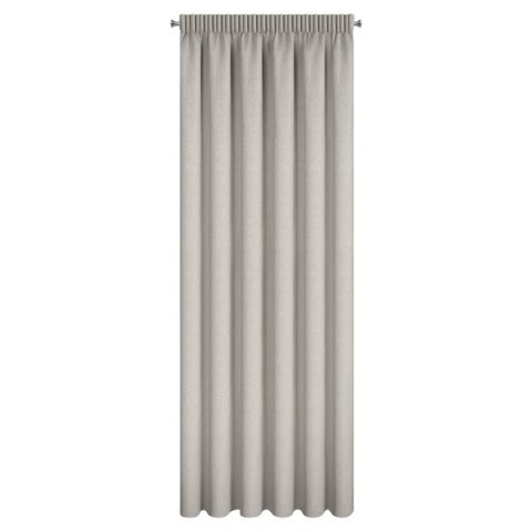 ZASŁONA GOTOWA ZOEY NA TAŚMIE 140 X 270 CM BEŻOWY