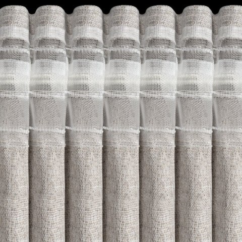 ZASŁONA GOTOWA ZOEY NA TAŚMIE 140 X 270 CM BEŻOWY