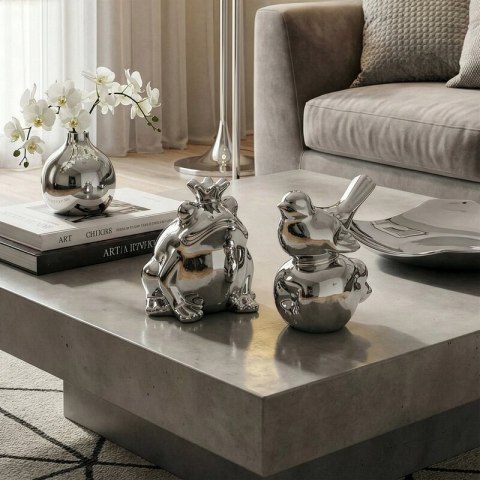 FIGURKA DEKORACYJNA FABIO (08) 10 X 7 X 11 CM SREBRNY