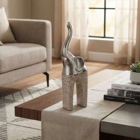 FIGURKA DEKORACYJNA LAILA (01) 12 X 7 X 35 CM SREBRNY