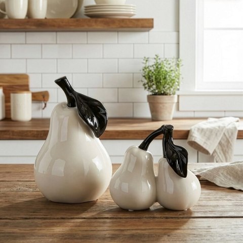 FIGURKA DEKORACYJNA SIMON 12 X 12 X 19 CM KREMOWY