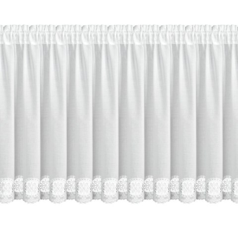 FIRANA GOTOWA LILA NA TAŚMIE 150 X 70 CM BIAŁY