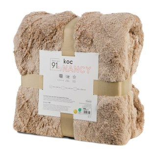 KOC D91 NANCY 70 X 160 CM CIEMNOBEŻOWY