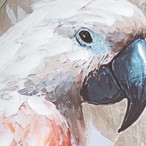 OBRAZ 709 50 X 100 CM BIAŁY