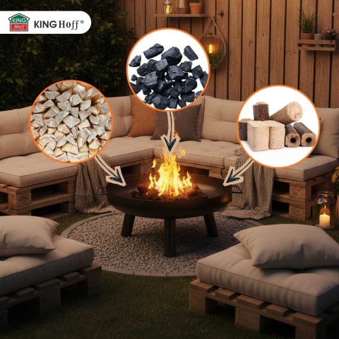 PALENISKO OGRODOWE 60cm KINGHOFF KH-2031