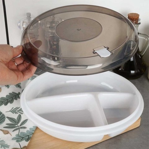 POJEMNIK DZIELONY 25cm DO KUCHENKI MIKROFALOWEJ MIKROFALI 229123