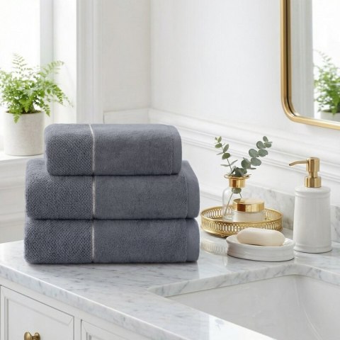 RĘCZNIK ARIA (04) 50 X 90 CM STALOWY