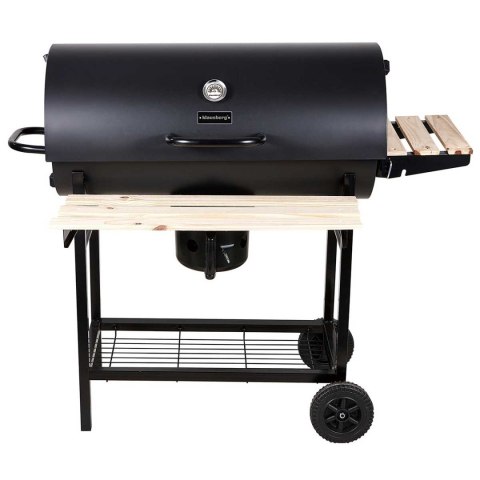 DUŻY GRILL WĘGLOWY NA KÓŁKACH Z PÓŁKAMI KLAUSBERG KB-9033