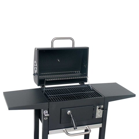 DUŻY GRILL WĘGLOWY NA KÓŁKACH Z PÓŁKAMI KLAUSBERG KB-9034