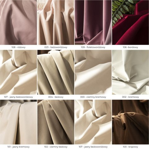 MATT VELVET Tkanina dekoracyjna, wysokość 320cm, kolor 011 jasny szary MATVEL/TDP/011/000320/1