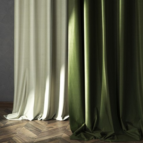 MATT VELVET Tkanina dekoracyjna, wysokość 320cm, kolor 113 ciemny szarozielony MATVEL/TDP/113/000320/1