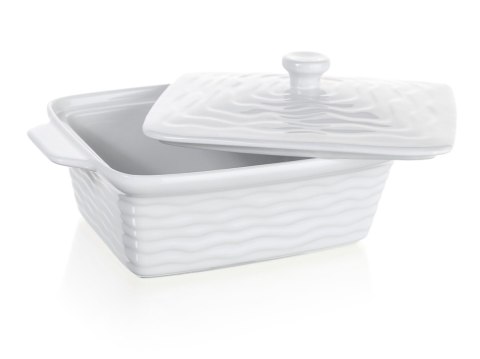 MISA NACZYNIE CERAMICZNE Z POKRYWĄ DO ZAPIEKANIA 28x18cm BANQUET