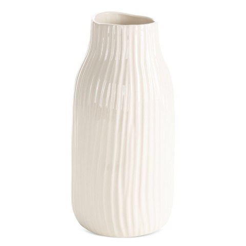 WAZON DEKORACYJNY JENNY (01) O 15 X 31 CM KREMOWY