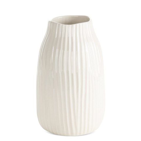 WAZON DEKORACYJNY JENNY (02) O 15 X 25 CM KREMOWY
