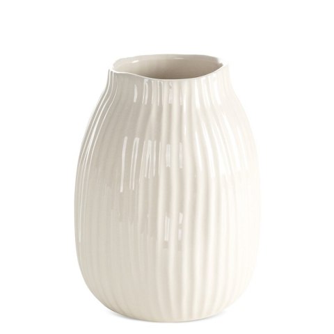 WAZON DEKORACYJNY JENNY (03) O 15 X 21 CM KREMOWY