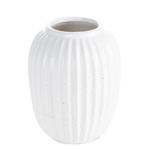 WAZON DEKORACYJNY KAJLA (02) O 17 X 21 CM BIAŁY