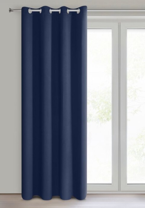 ZASŁONA GOTOWA ADLEY 135 X 250 CM GRANATOWY