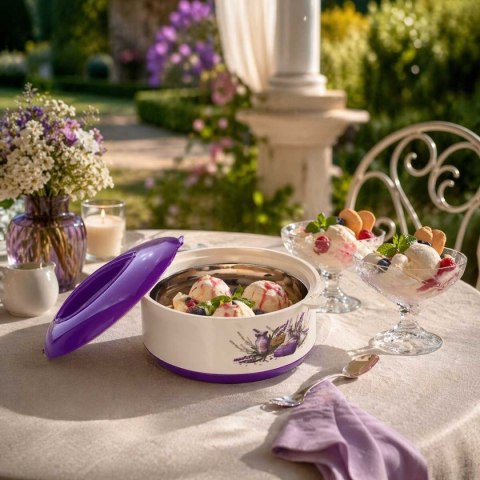 TERMOMISA DO LODÓW TERMOS OBIADOWY 2,5L BANQUET LAVENDER