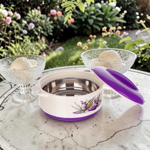 TERMOMISA DO LODÓW TERMOS OBIADOWY 2,5L BANQUET LAVENDER
