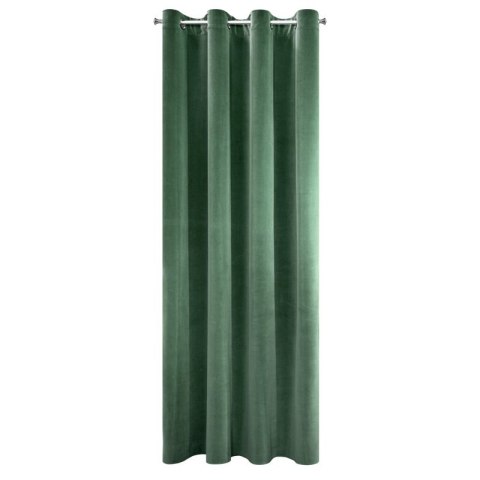ZASŁONA GOTOWA ADELLE 140 X 250 CM CIEMNOZIELONY