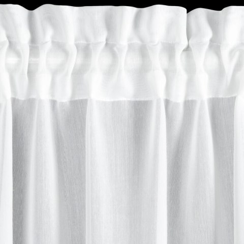 FIRANA GOTOWA FLOWERY NA TAŚMIE 150 X 30 CM BIAŁY