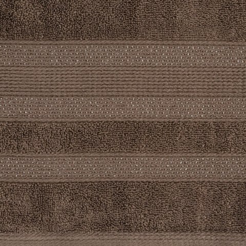 RĘCZNIK JUDY1 (09) 30 X 50 CM BRĄZOWY