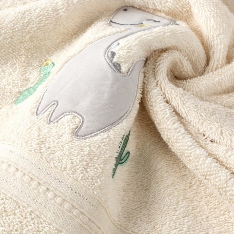 RĘCZNIK DZIECIĘCY BABY40 100 X 100 CM KREMOWY