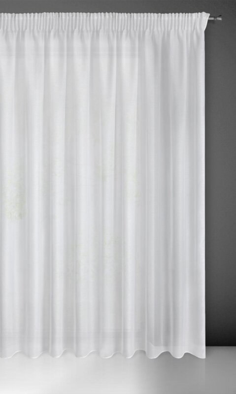 FIRANA GOTOWA REBECCA NA TAŚMIE 300 X 270 CM BIAŁY