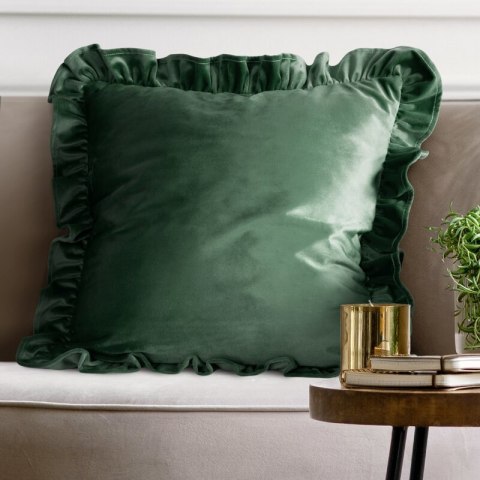 POSZEWKA BRENDA1 45 X 45 CM CIEMNOZIELONY