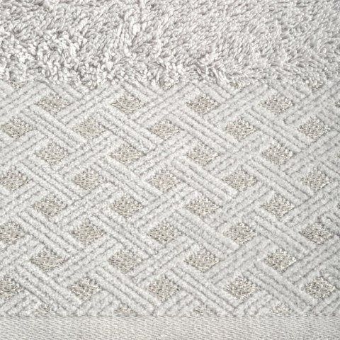 RĘCZNIK LUIZA (04) 70 X 140 CM SREBRNY