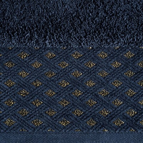 RĘCZNIK LUIZA (07) 70 X 140 CM GRANATOWY