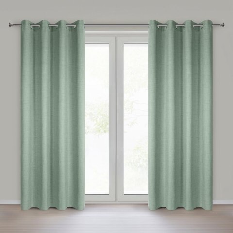 ZASŁONA GOTOWA JULA2 140 X 250 CM JASNOZIELONY
