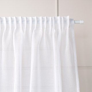 ETAMINA Firana gotowa na taśmie, szerokość 140 x wysokość 220cm, kolor 001 biały ETAMIN/FGT/001/140220/1
