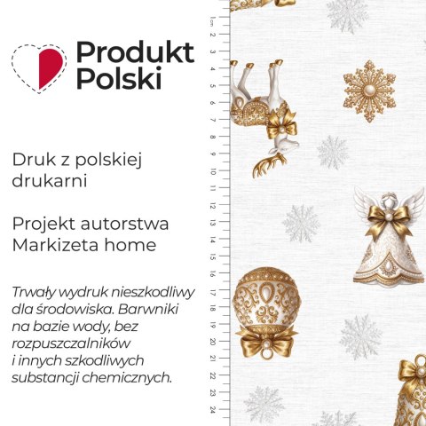 ZŁOTY BLASK Tkanina dekoracyjna NINA WODOODPORNA, 160cm, kolor 008 złoty DBN457/NIW/008/160000/1
