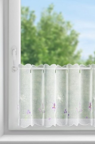 FIRANA GOTOWA INESA 150 X 40 CM BIAŁY