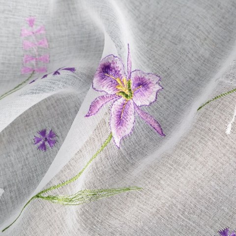FIRANA GOTOWA INESA 150 X 40 CM BIAŁY