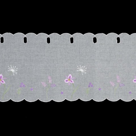 FIRANA GOTOWA INESA 150 X 40 CM BIAŁY